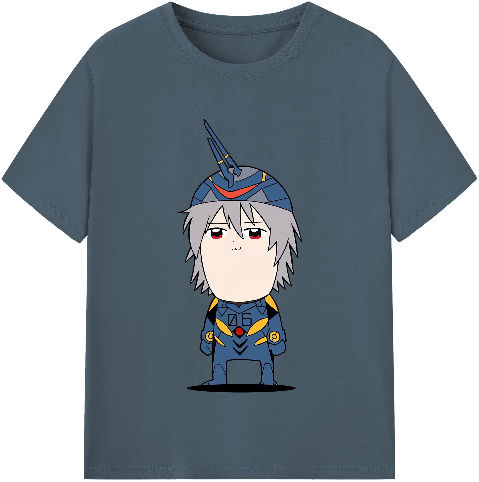 （画像用） EVA 新世紀エヴァンゲリオン 綿100％半袖Tシャツ（フロントプリント）